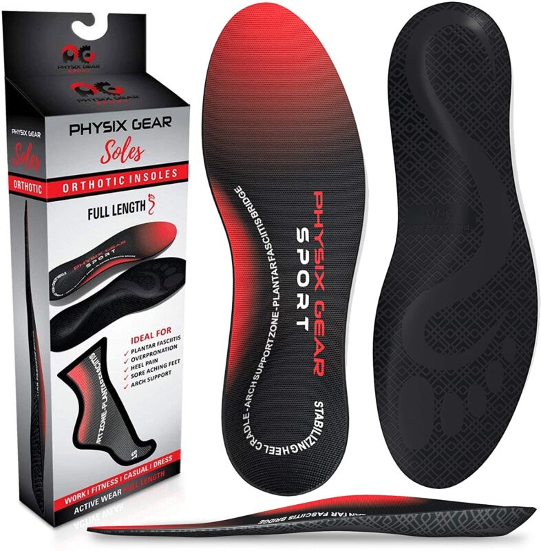 Physix Gear Sport Full Length Orthotic Inserts