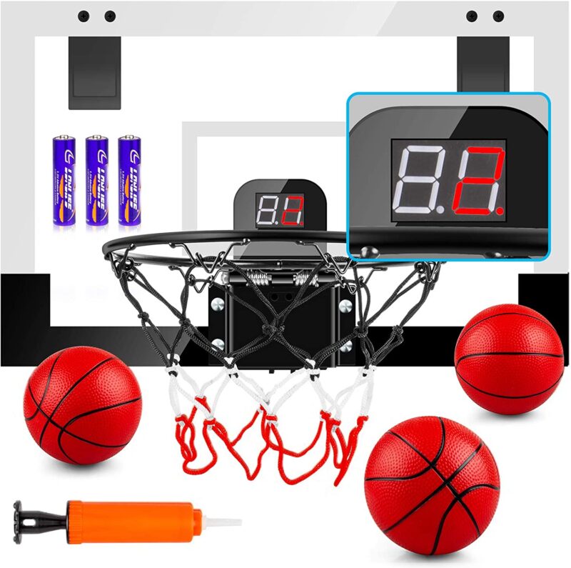 TREYWELL Indoor Mini Basketball Hoop for Kids and Adults