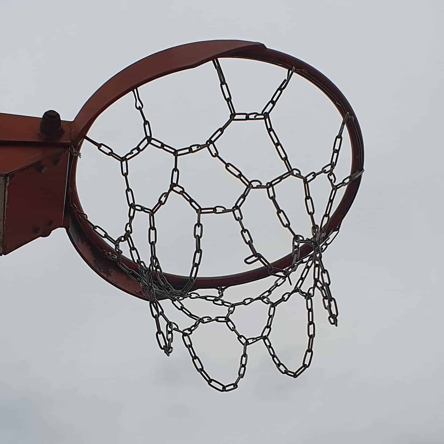 How to Put on Basketball Net Hooks, Without Hooks, Chain Net