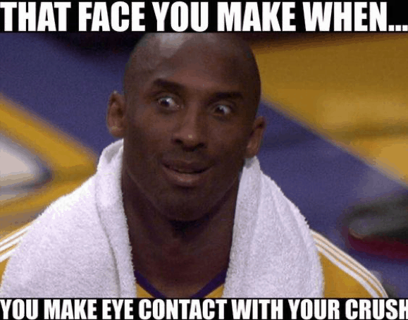 Even Kobe Wouldn’t Resist To His Crush