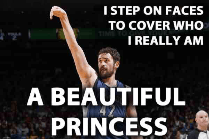 Princess Movements During An NBA Game