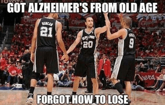 The Spurs Only Know Victory
