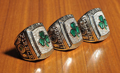 Boston Celtics Rings