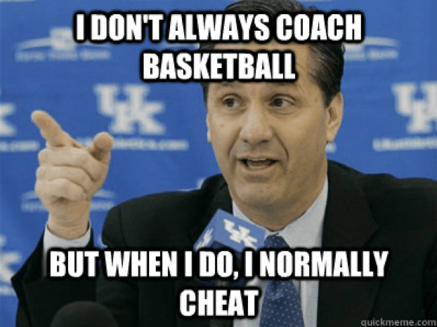 Does Calipari cheat