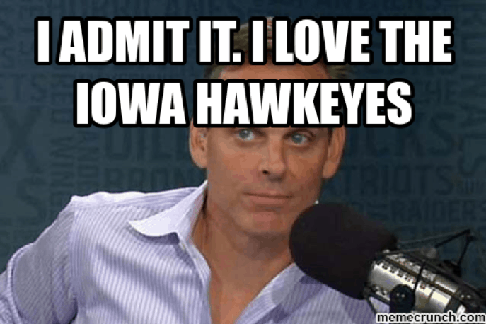 Don’t lie, nobody loves the IOWA Hawkeyes